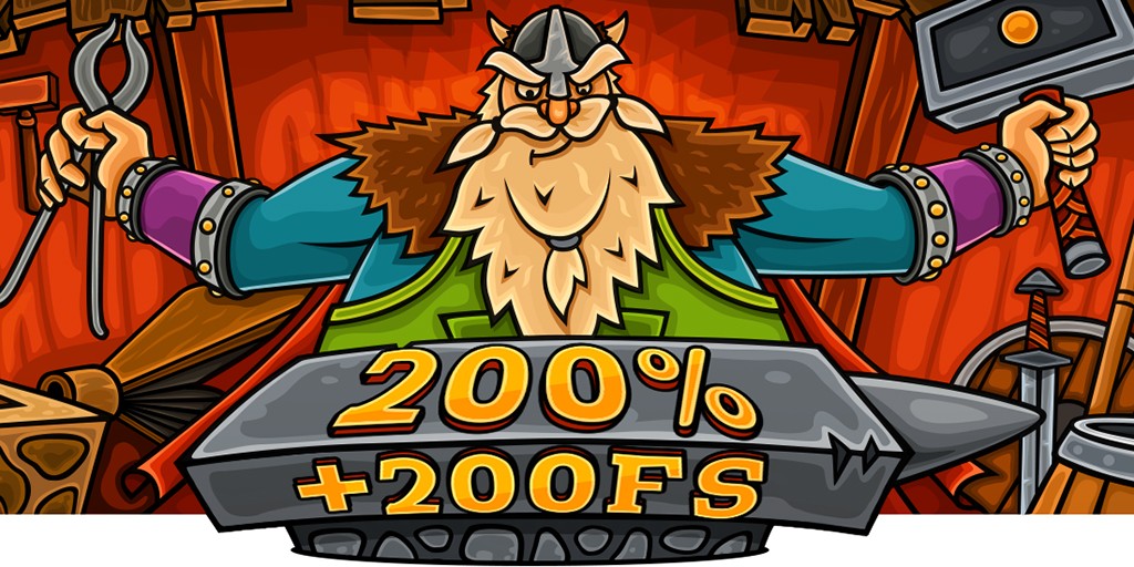 200% бонус за первый депозит от 1000 рублей!